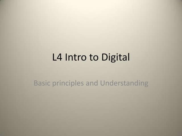 Day 1 presentation   terminology