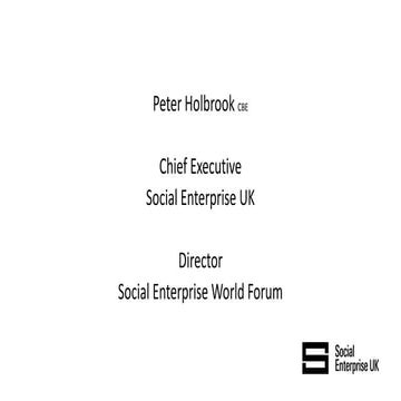 Day 1 Workshop - Peter Holbrook