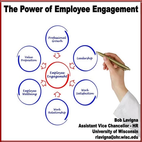 The Power of Employee Engagement - Robert Lavigna, Assistant Vice Chancellor ...