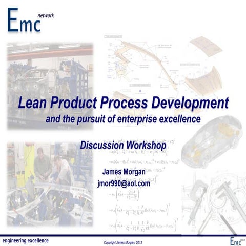 Lean in new Product Development by Jim Morgan