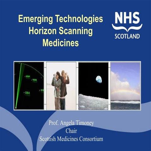 Parallel Session 3.1.3 Emerging Technologies - Horizon Scanning 