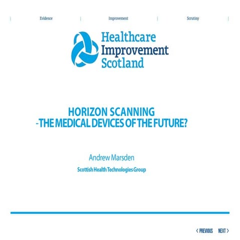Parallel Session 3.1.4 Emerging Technologies - Horizon Scanning | PPTX