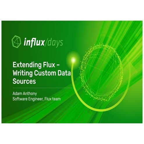 Extending Flux to Support Other Databases and Data Stores | Adam ...