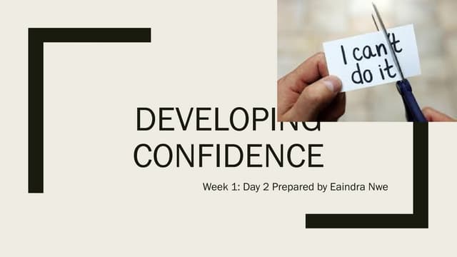 Day 2- Building confidence for students with speaking .pptx