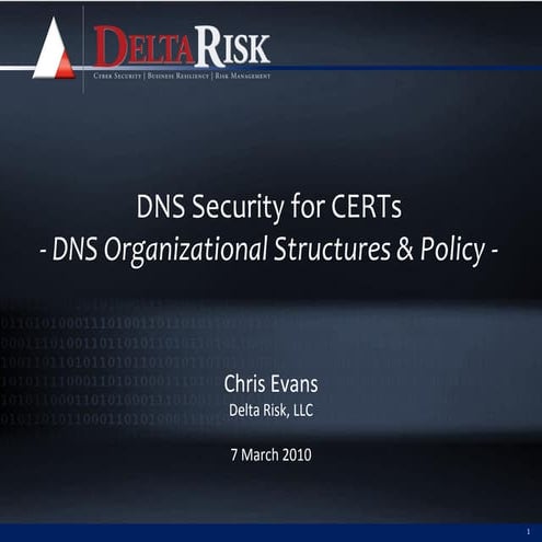 Day 2   Dns Cert 3 Dns Organizations