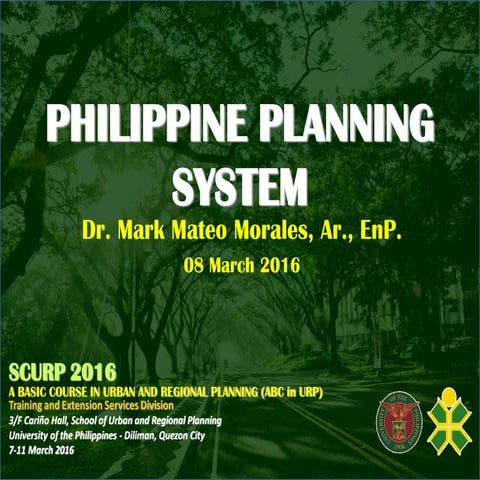 dr. morales planning system