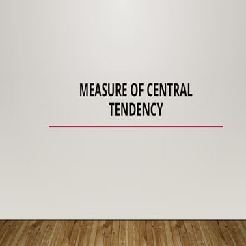 The Measure of Central Tendency (2).pptx