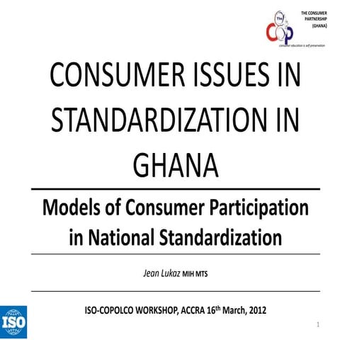 Day 2 models of consumer participation