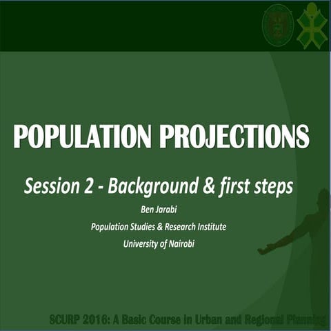 prof. chaves population projections