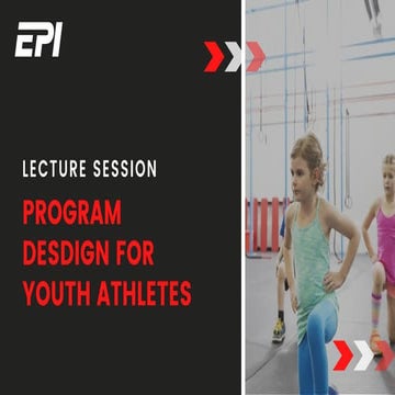 Youth Athlete Program Design
