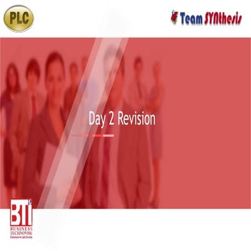 Day 2 - Revision