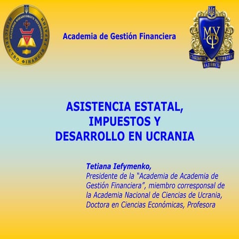 Day2 sp5 23.10.2015-presentation-stateaid_taxationanddevelopmentinukraine_iefymenko_sp