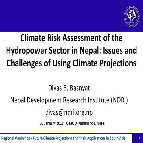 Day 2 divas basnet, nepal development research institute (ndri), nepal, arrcc...