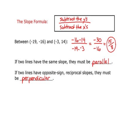 Day 2 And 3   Midpoint And Slope
