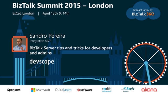 BizTalk Server tips and tricks for developers and admins