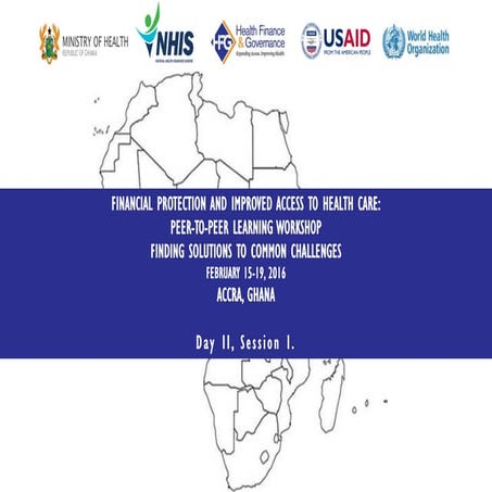 Health Financing for UHC – two sides of the coin
