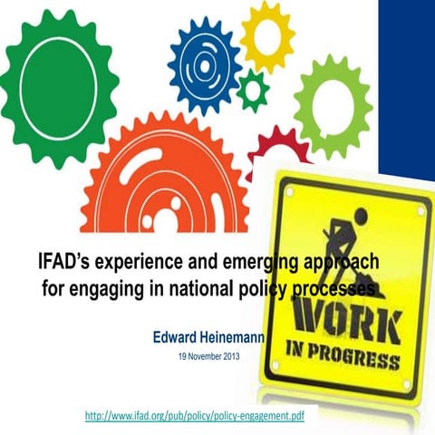 PPWNov13- Day 2 keynote- E.Heinemann- IFAD