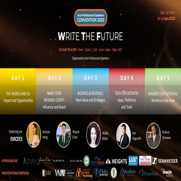 Day 2 - APSC20 Overview