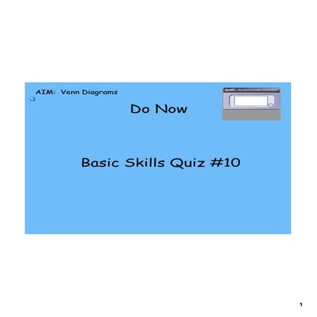 Day 2 venn diagrams numerical