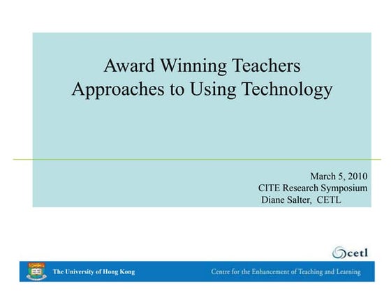 Designing e-Learning in Higher Education: Practice Cases