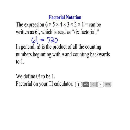 Probability Day 3 - Permutations and Combinations