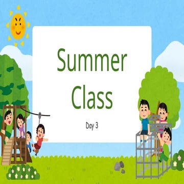 Comprehensive Summer Class Review: Filipino Vocabulary and Reading ...