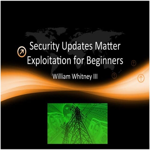Security Updates Matter: Exploitation for Beginners