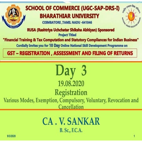 Goods and Services books and records maintain