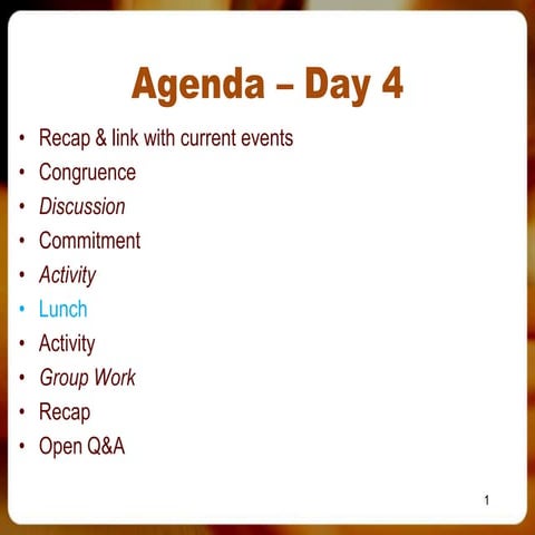 LDP Day 4 Slides