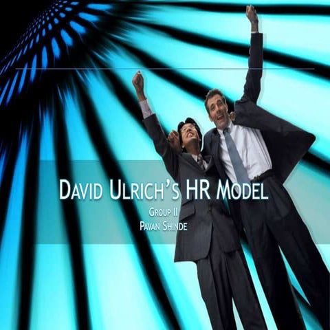 An analysis of Ulrich's HR Model