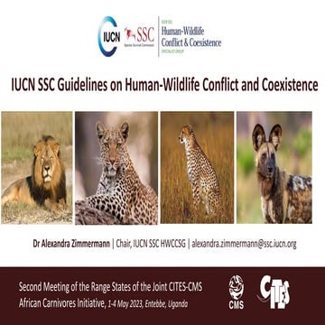 A presentation on MAN -ANIMAL CONFLIT. ppt