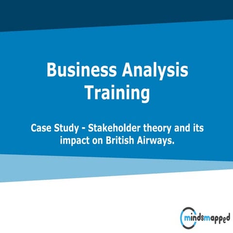 Case Study British Airways Stakeholder Analysis
