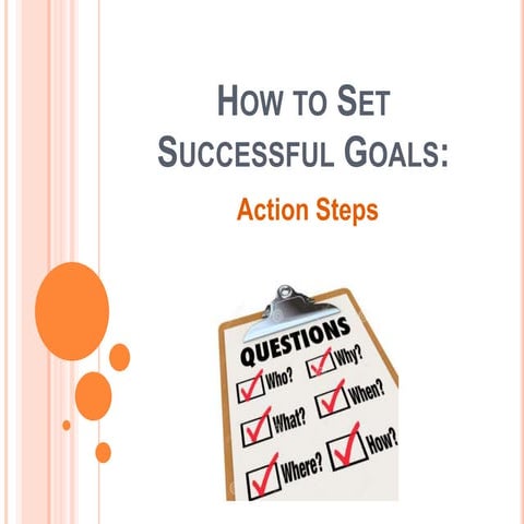Develop specific action steps | PPTX