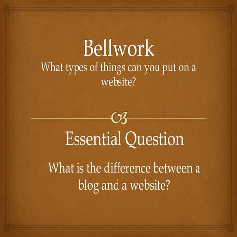 Day 7   create a blog