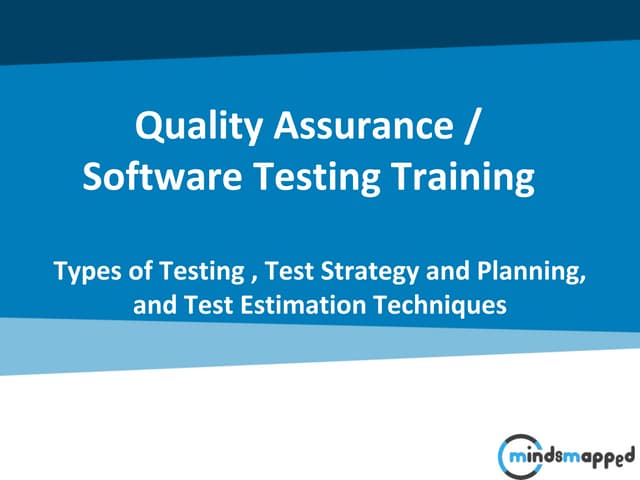 Types of Testing