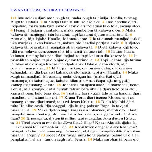 Japanese bible genesis 1 | PDF