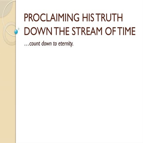 Day Eleven - COUNT DOWN TO ETERNITY.pptx