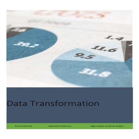 Data Transformation | PDF