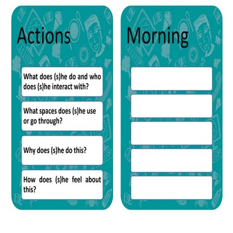 Day in the Life Template | PDF