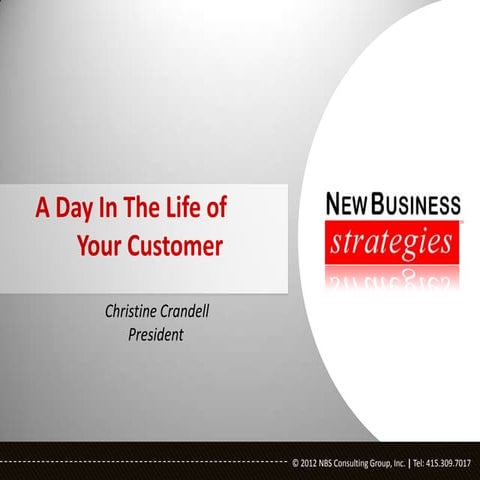 Day in the life customer keynote 2012