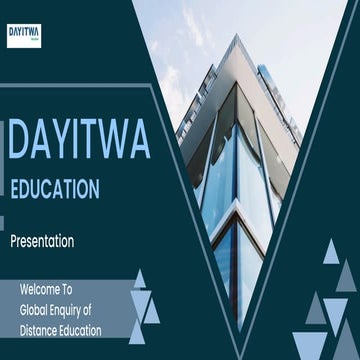 dayitwa education.( distance MBA programs )