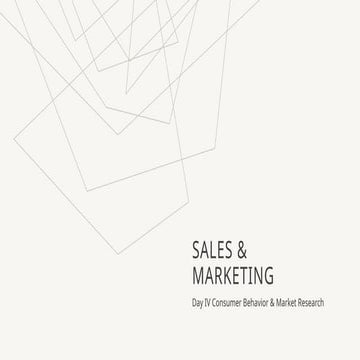 Day IV Consumer behaviour - Market Research.pptx