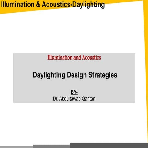Daylighting  