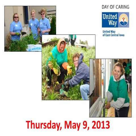 Day of caring powerpoint for companies 2013