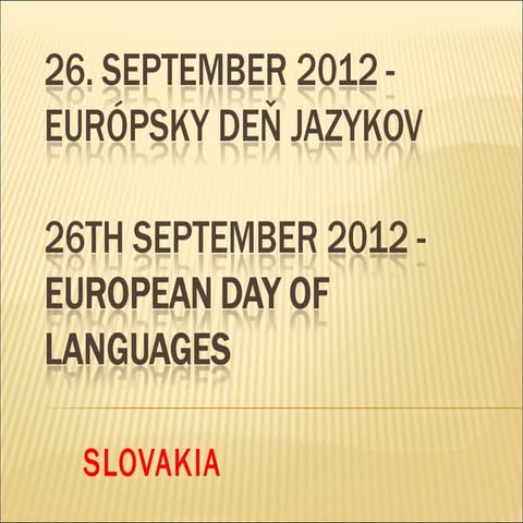 Day of languages