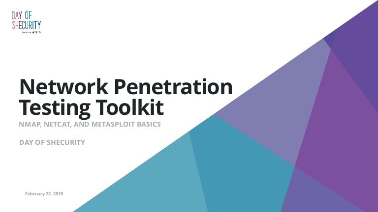 Network Penetration Testing Toolkit Nmap Netcat And Metasploit Ba