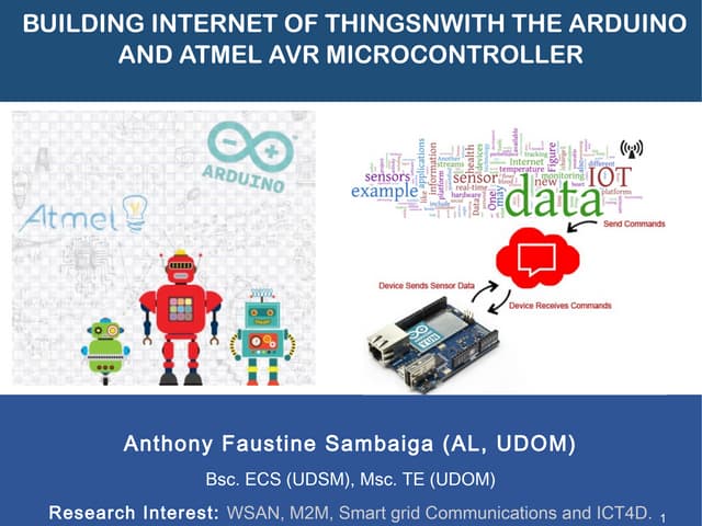 Building IoT with Arduino Day One | PPT
