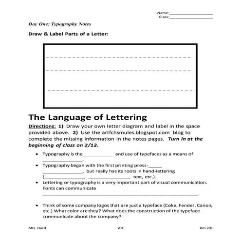 Day one charles demuth typography