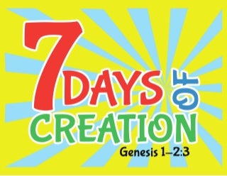 7 Days of Creation with Scripture