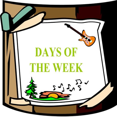 Days of the week